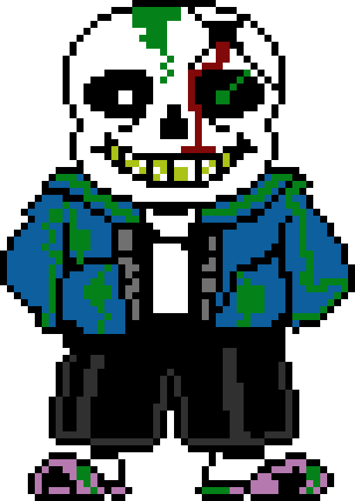 [987a2d] A Sans sprite for a fangame I wanna make (enraged)