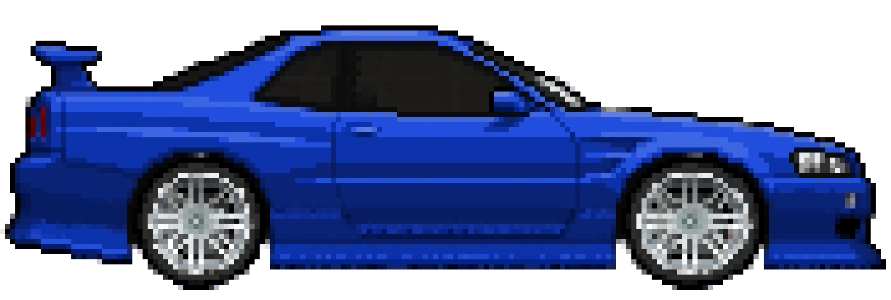 [5f9e4a] Pixle Car Racer R34