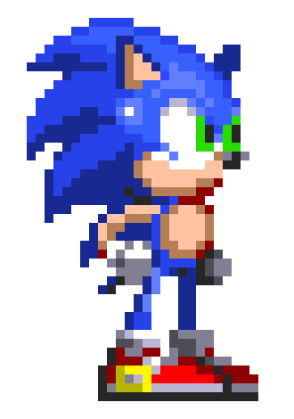 [a068fd] Sonic 2 Sprite Modern Style