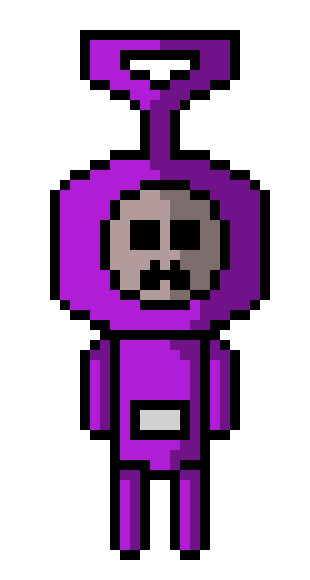 [9664c4] 8-bit Tinky Winky Slendytubbie