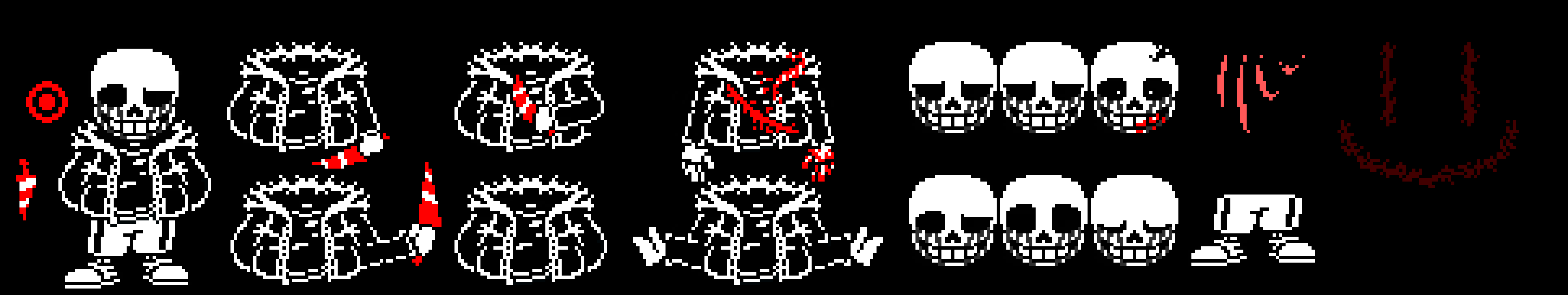 [f9d2f7] KILLER SANS SPRITE SHEET V2