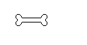 [ac8fd5] Undertale Bone Attack White Small