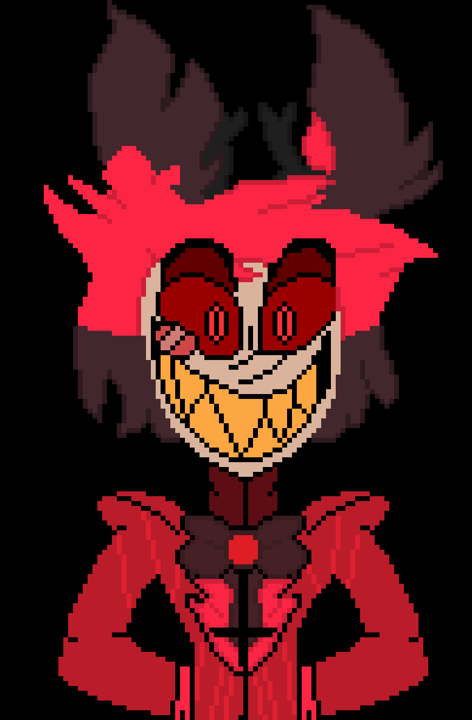 [4793a2] huh...-shakes head- come on alastor! your the radio demon! you cant be caring for anyone! ugh! -starts walking away towards the hive to meet up with everyone-