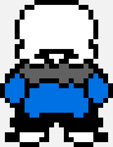 UnderTale - Sans sprite sheet(isaac)