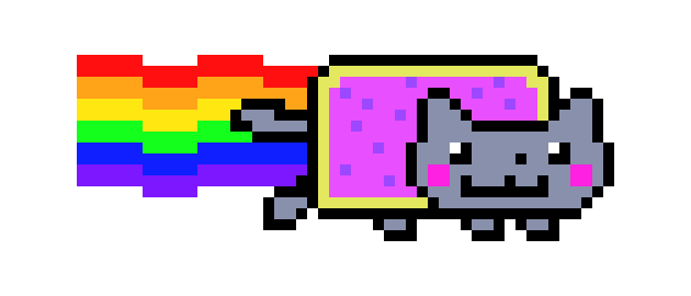 [e8add5] Rainbow cat