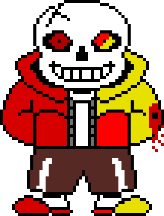 [9664c4] Save File Rage and Determination Soul HardTale Sans 