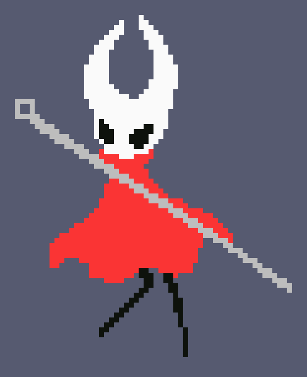 [e61c2a] Hornet from Hollow Knight