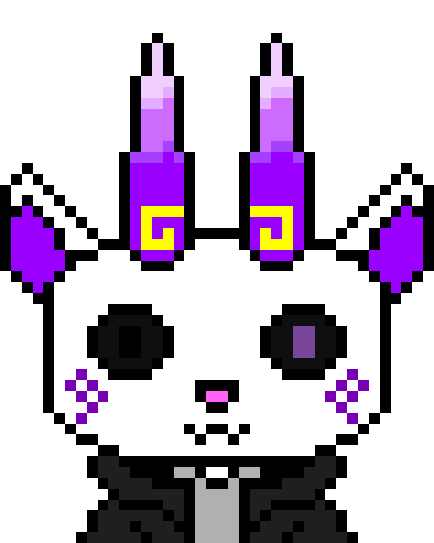 [5b2f3e] -a lavender glow appears in his eye (no offical canon "glowing eye") as a purple fireball goes into a spawned portal- that'll tell him.... 