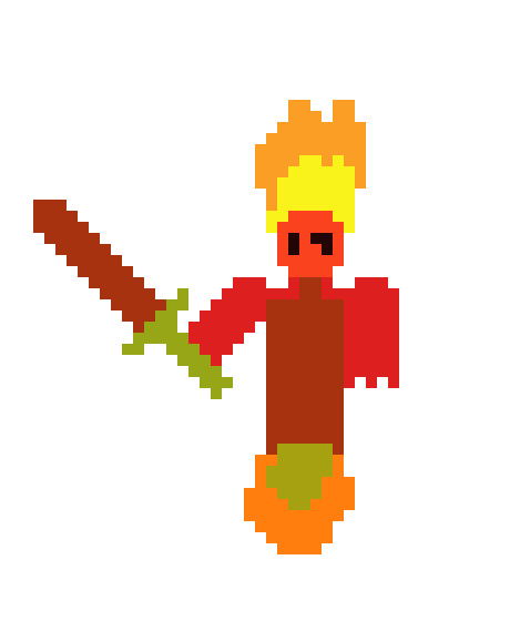 [9664c4] fire golem