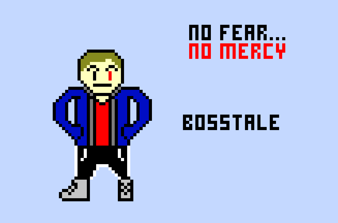 [9664c4] Kieran Battle Sprite Bosstale (Full Color)