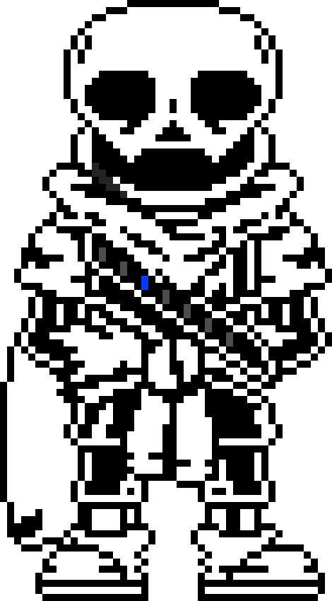 [670d58] Emotionless Ink Sans (Alt Face)