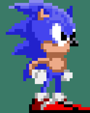 [d2feb9] Sonic 1 Sprite With TTS Colors