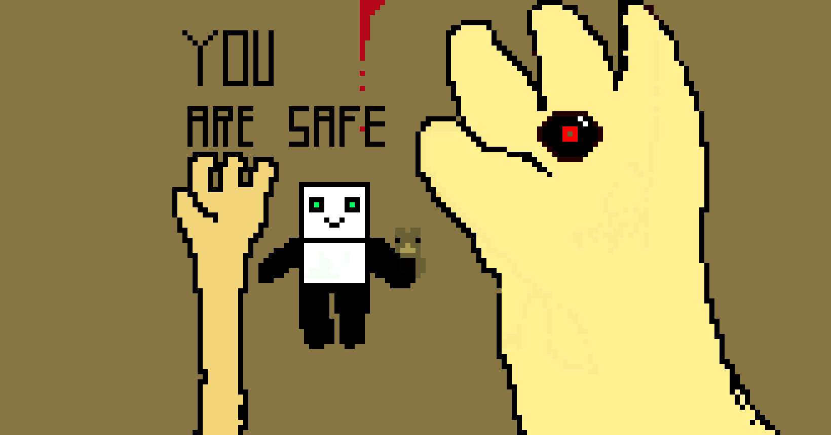 [8fe696] you are not safe
