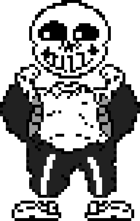 [e997d4] Sans happy eyes looking away