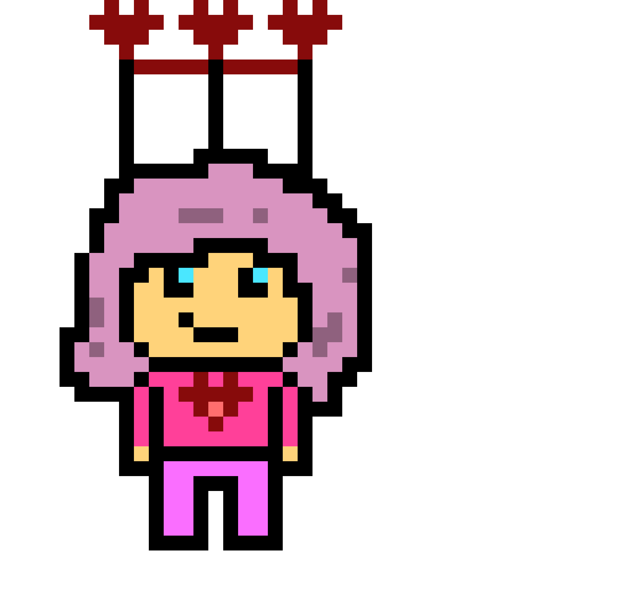 [26dfb1] danganronpa pixel sprite base