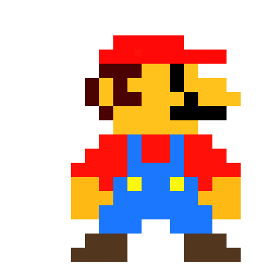 Mario Pixel Art