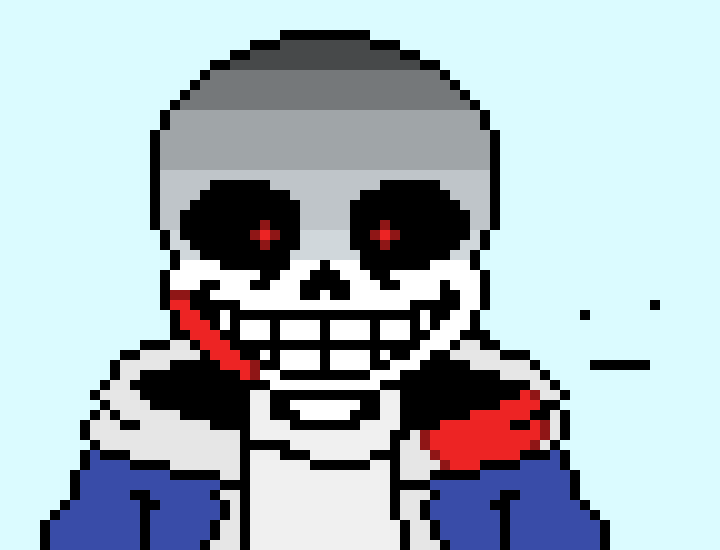 [b9de0d] sans is a cool character that people turn into this - "a manic that kills everything and hes super strong and he can turn into super strong demon skeleton with all souls and has 100000000000000000 hp", when sans really is "a skeleton who makes funny puns and thinks his brother is really cool and hes the weakest monster in the underground but his boss fight is really hard."  