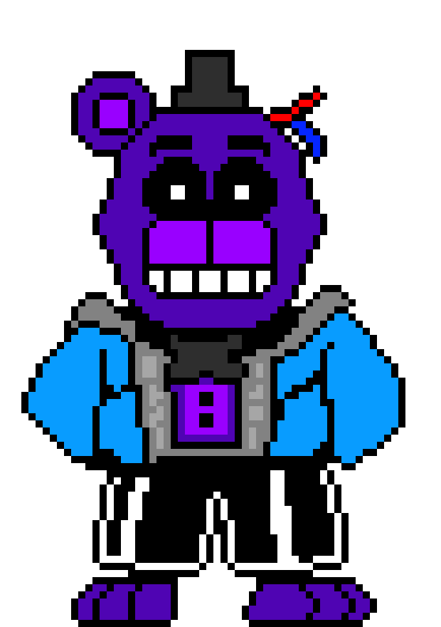 FNaFtale Shadow Freddy Colour