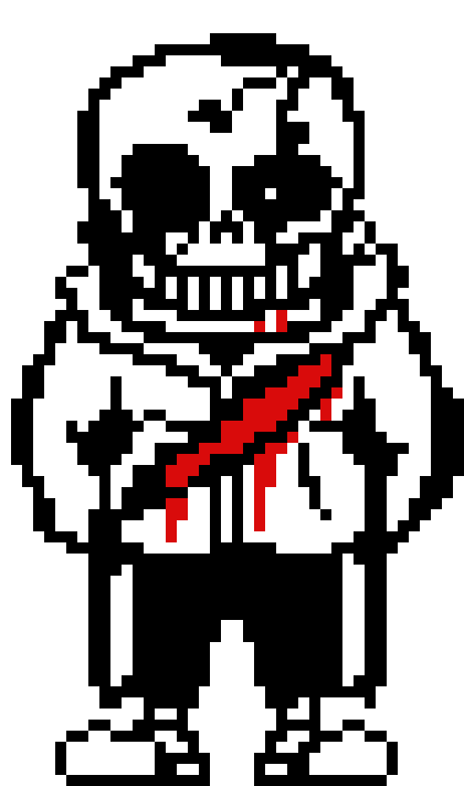 [9664c4] Hard mode Sans Battle Sprite
