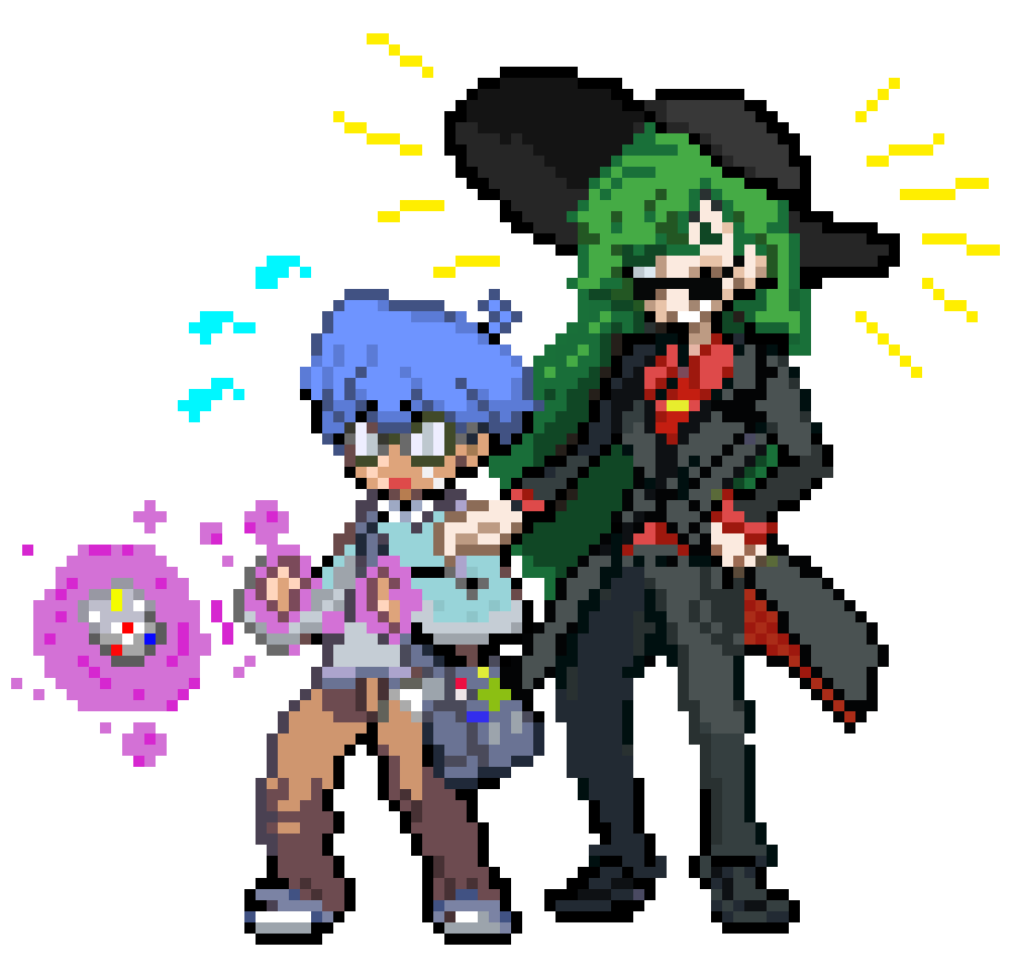 [e042ce] Warner and Magi using magic