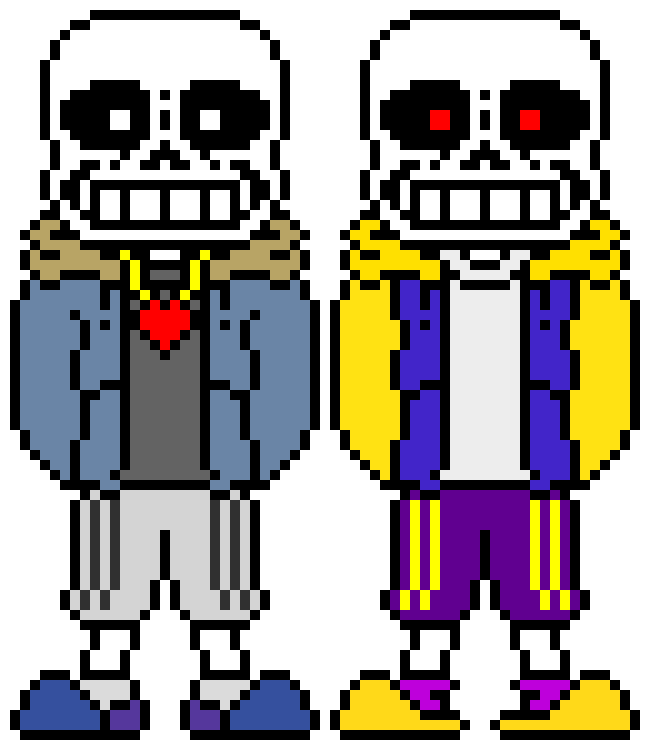 [d6b045] *Dust Sans tries to crawl away but he looks up and sees Terror... Yep he's done for =)*