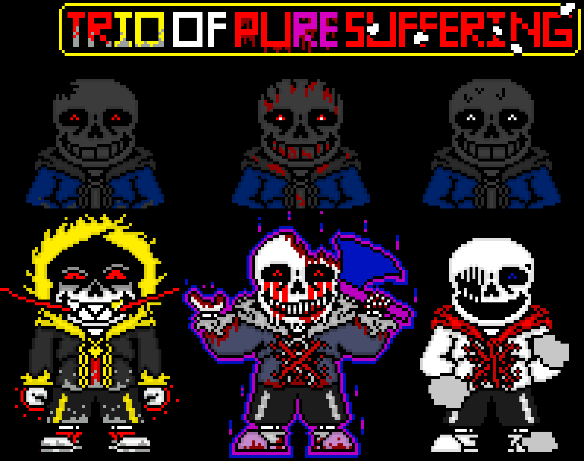 [e8cb42] Remaster! Trio Of Pure Suffering End