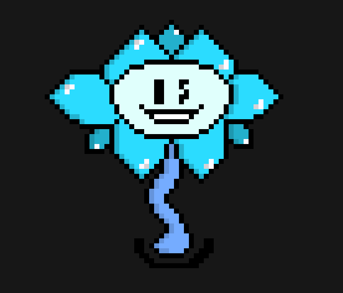 [9664c4] crystal flowey