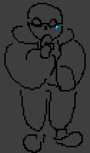 [4e3c76] actually hold on i filled the square with the outside being the same color as the inside, let me see what happens if i have just the square and try filling it in