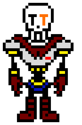 [9664c4] Undertale: RG  - Papyrus sprite