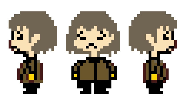 [7c7916] Frisk Sprite Sheet
