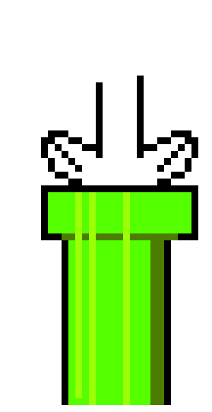 [2a41ce] pipe with plant
