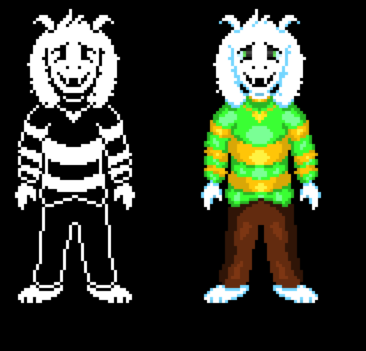 Asriel remade (4th anniversary)
