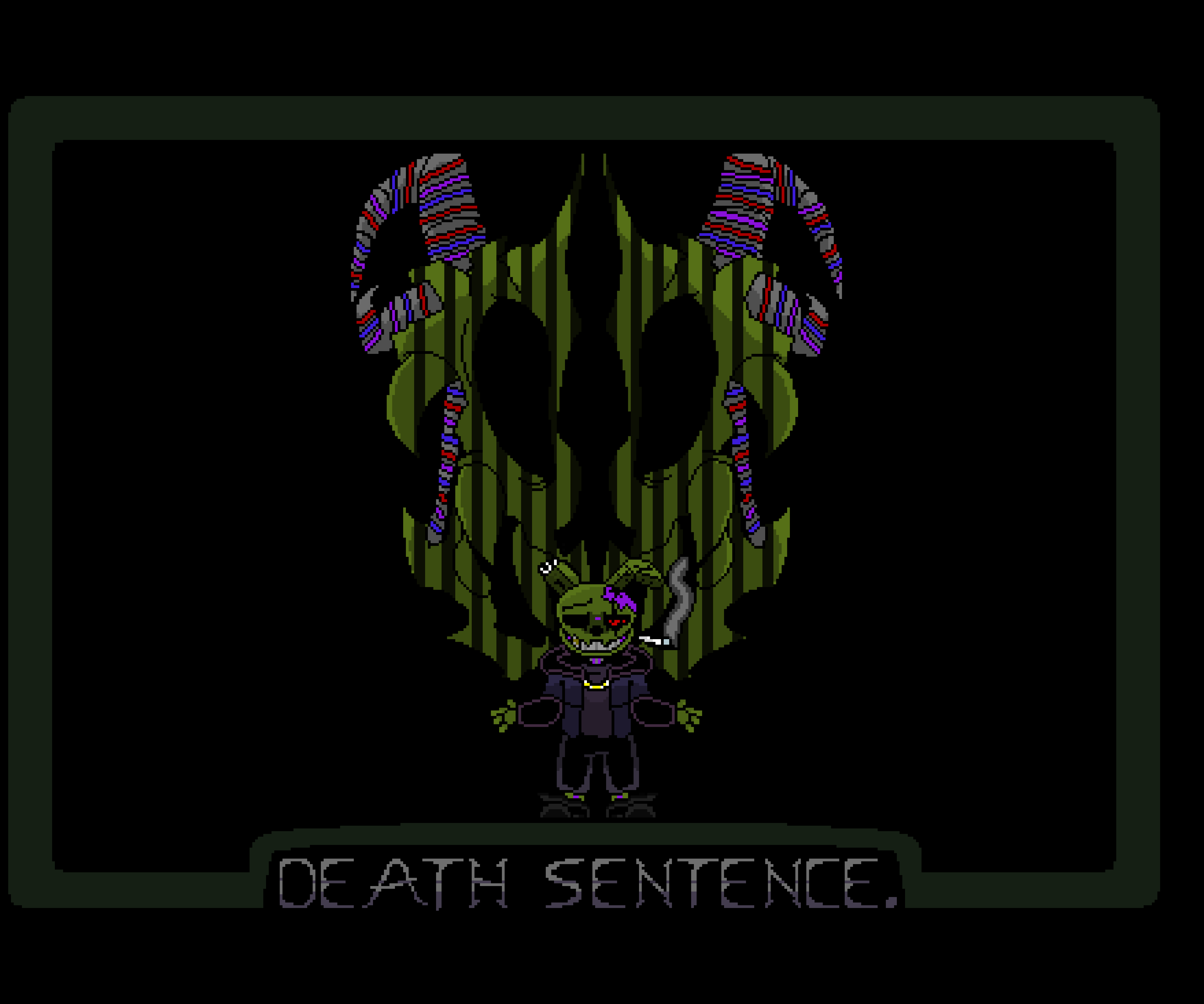 [3c6b30] FnafTale as Decadent Society : Death Sentence. 