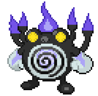 [990543] Chandelure/Poliwhirl