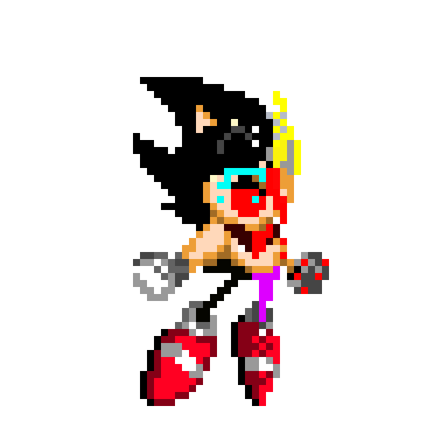 [1a3048] dark super sonic and super sc , dark spine