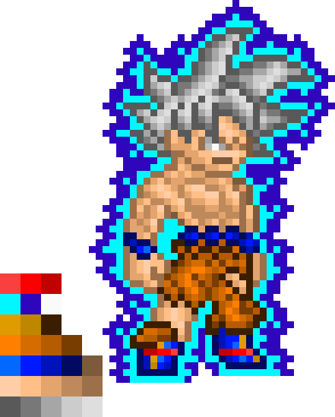 Goku Ultra Instinct w/ aura