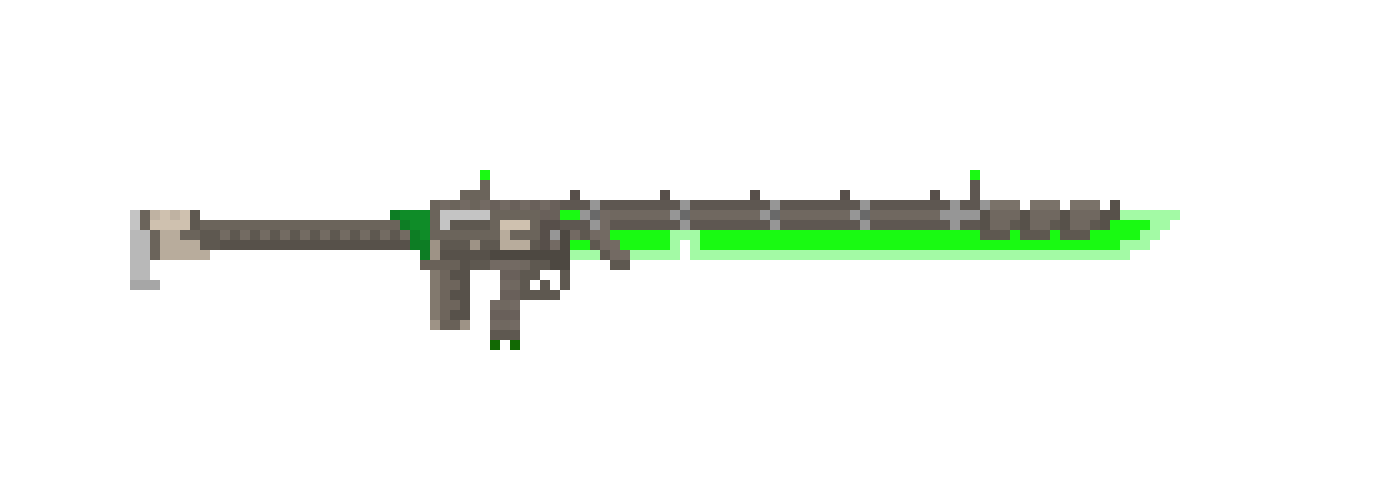 [9664c4] a cool green sword gun thing