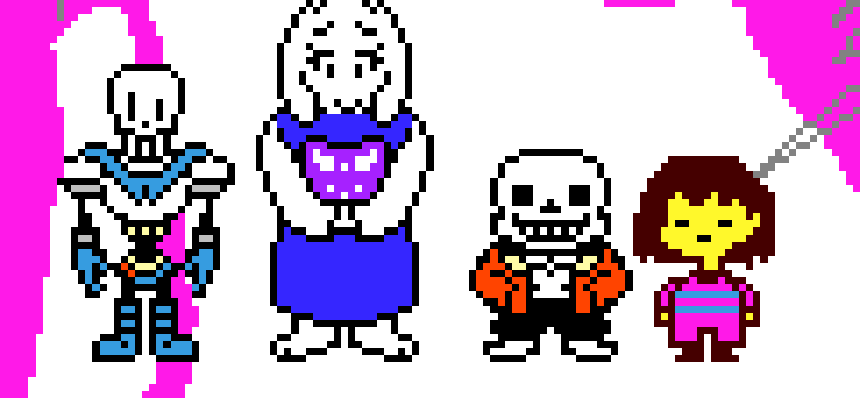 [dfb666] Undertale Characters