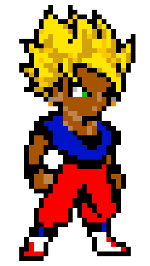 [13bf10] My Potara fusion Oc Super saiyan (Updated)