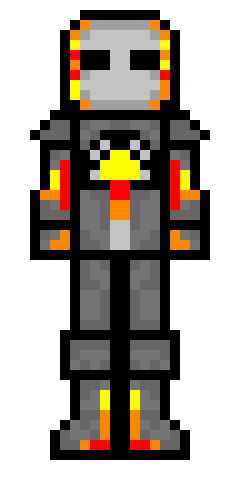 [8113ab] Molten armor terraria design