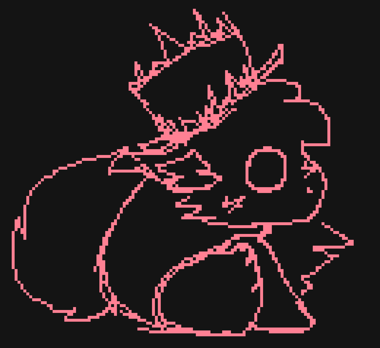 [69752d] https://ibb.co/xqmG9MKF | creature who was in my head for some time. it is an aquadaemon chimera if you could probably infer