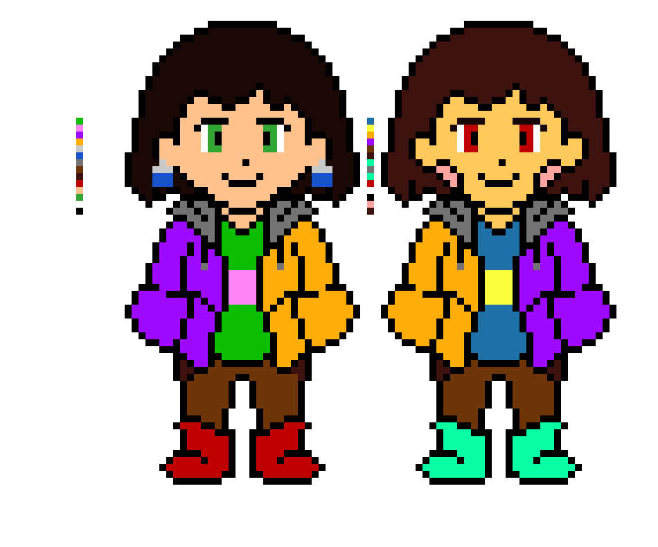 [d982cc] Undertale what if Infinity Ultron went into Undertale Chaisk And Frira Base Forms V.2