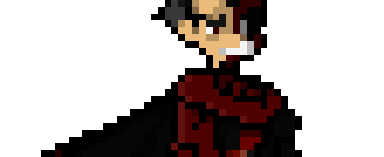 [865790] Creepypasta/Slenderverse OC - Dambhi Zalgore, Now-former Proxy of Zalgo (formerly Leo Caivernus), Xkar's older brother (ft. Lance for palette reasons) (head is inspired by/based on Two Face from Batman)