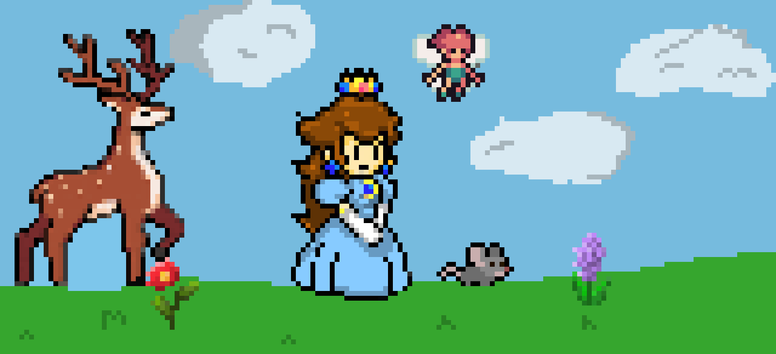 [b22c14]  My fairy land princess