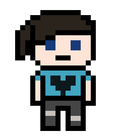 [950db4] danganronpa pixel sprite nicole class of 09