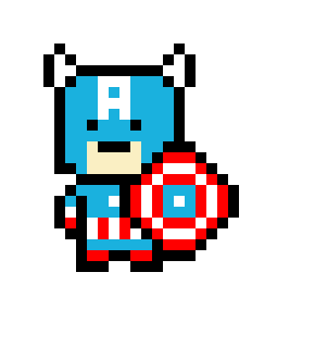 [9664c4] captain america