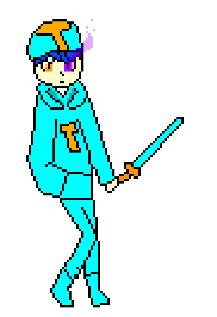it's a start.... but the legs seem a bit too feminine.       yet i couldn't think of another leg positioning