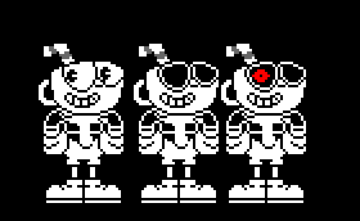 Destroyed Indie Titles (Cuphead Battle Sprite)