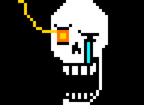 disbelief Papyrus head phase 1
