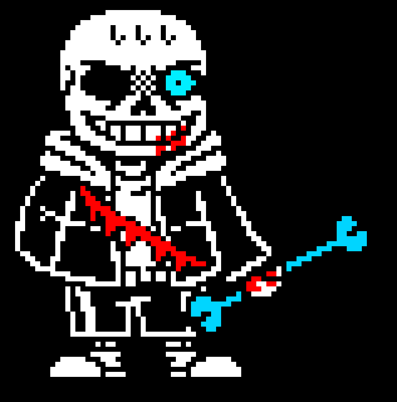 [c6437a] Sans (Last Breath) Phase 2 Sprite